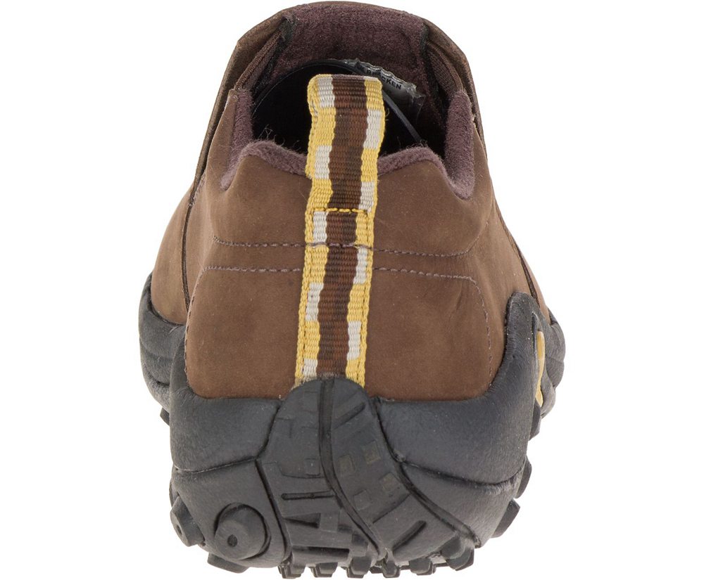 Merrell Slip Ons Brown - Jungle Moc Nubuck - Womens 69DJBKMXI
